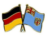 Deutschland - Fidschi  Freundschaftspin ca. 22 mm