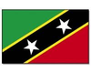St. Kitts und Nevis Flagge 90*150 cm