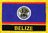 Belize Flaggenpatch mit Ländername