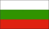 Bulgarien Stockflagge 30*45 cm