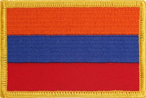 Armenien  Flaggenaufnäher