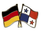 Deutschland - Panama  Freundschaftspin ca. 22 mm
