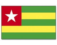 Togo Stockflagge 30*45 cm