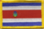 Cost Rica Flaggenaufnäher