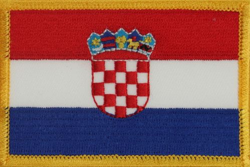Kroatien Flaggenaufnäher