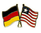 Deutschland - Liberia  Freundschaftspin ca. 22 mm