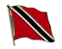 Trinidat und Tobago  Flaggenpin ca. 20 mm