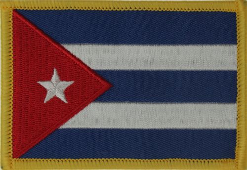 Kuba Flaggenaufnäher