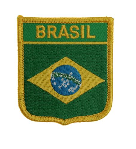 Brasilien  Wappenaufnäher