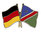 Deutschland - Namibia  Freundschaftspin ca. 22 mm