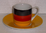 Espressotasse mit Deutschland Flagge