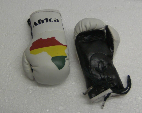 Mini Boxhandschuhe Afrika