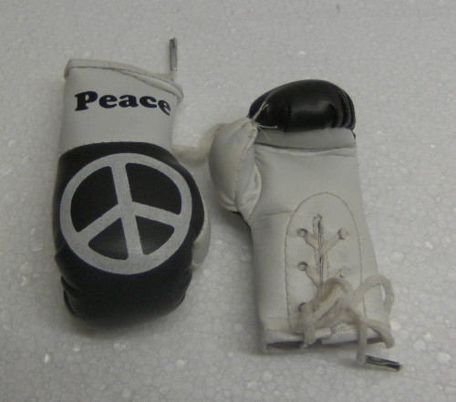 Mini Boxhandschuhe Peace