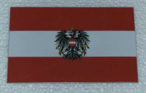 Kühlschrankmagnet Österreich mit Adler 8 * 13 cm