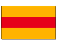 Baden Stockflagge 30*45 cm