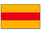 Baden Stockflagge 30*45 cm