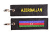 Schlüsselanhänger Aserbaidschan