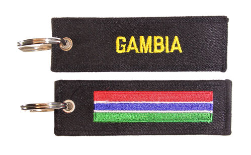 Schlüsselanhänger Gambia