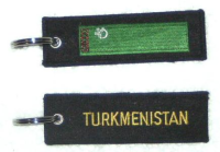Schlüsselanhänger Turkmenistan