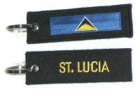 Schlüsselanhänger St Lucia