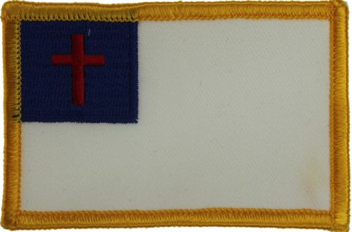 Christenflagge Flaggenaufnäher