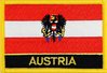 Österreich mit Adler Flaggenpatch mit Ländername
