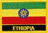Äthiopien Flaggenpatch mit Ländername