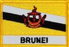 Brunei Flaggenpatch mit Ländername