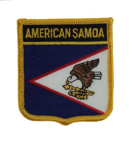 Amerikan. Samoa Wappenaufnäher