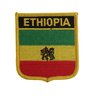 Äthiopien mit Löwe Wappenaufnäher