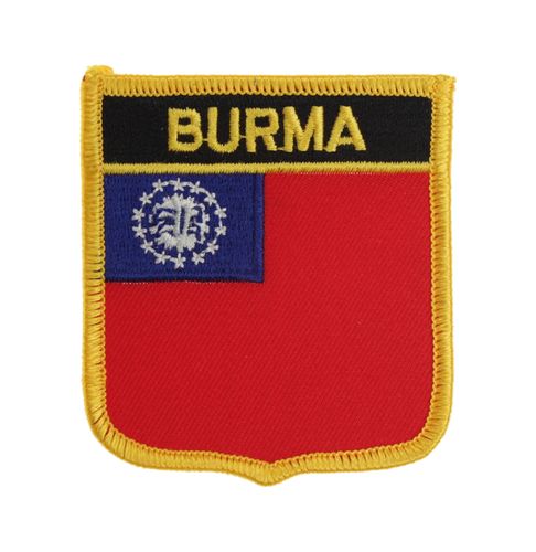 Burma Wappenaufnäher