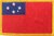 West Samoa Flaggenaufnäher