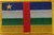 Zentralafrikanische Republik Flaggenaufnäher