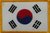 Korea Flaggenaufnäher