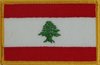 Libanon Flaggenaufnäher