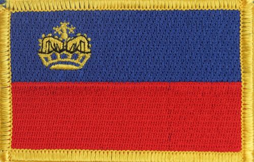 Liechtenstein Flaggenaufnäher