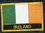 Irland Flaggenpatch mit Ländername