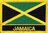 Jamaika Flaggenpatch mit Ländername