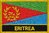 Eritrea Flaggenpatch mit Ländername