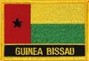 Guinea Bissau Flaggenpatch mit Ländername