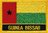 Guinea Bissau Flaggenpatch mit Ländername