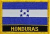 Honduras Flaggenpatch mit Ländername