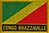 Kongo Brazaville Flaggenpatch mit Ländername