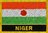 Niger Flaggenpatch mit Ländername