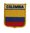 Kolumbien Wappenaufnäher
