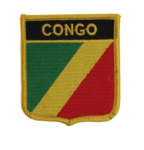 Kongo  Wappenaufnäher