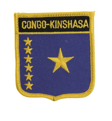 Kongo Kinsasha Wappenaufnäher