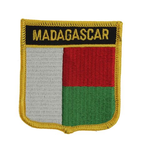 Madagaskar Wappenaufnäher