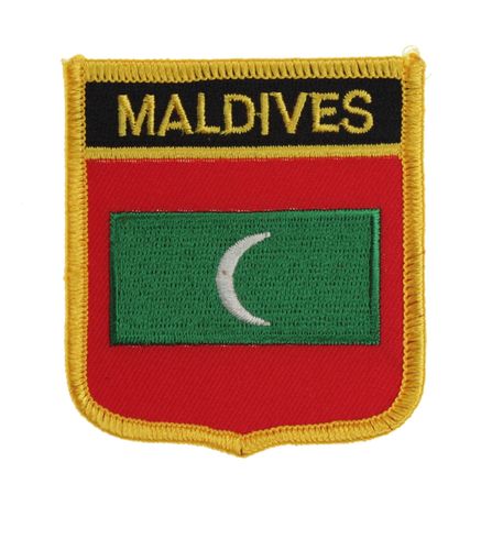 Malediven  Wappenaufnäher