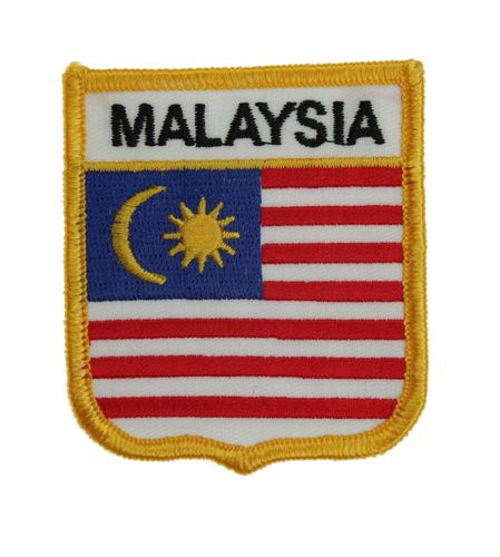 Malaysia  Wappenaufnäher